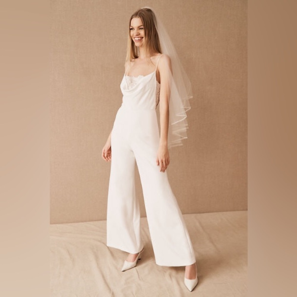 Sachin & Babi Anthropologie Carrie bridal jumpsuit